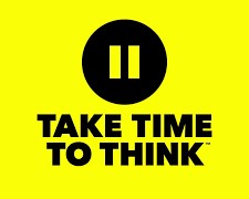 Take Time to Think Logo for Responsible Gambling Awareness